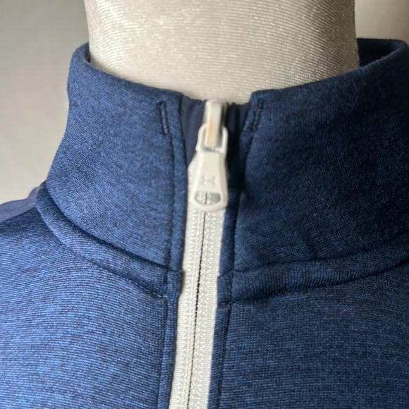 women’s Under Armour Cold Gear Qualifier Hybrid 1/2 zip top size small loose - Picture 7 of 9